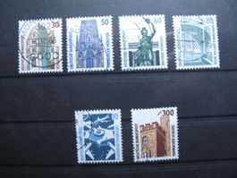 BRD 1987 / 88 Sehenswürdigkeiten gest