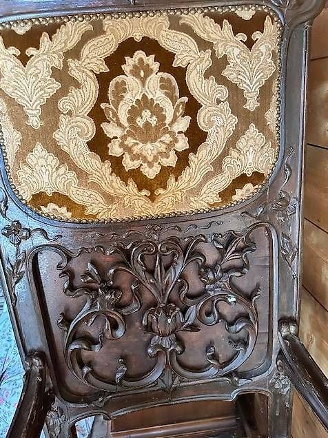 Poltrone: Trono stile Luigi XV – Usato da Balerna venduto da lau_dnx9 1