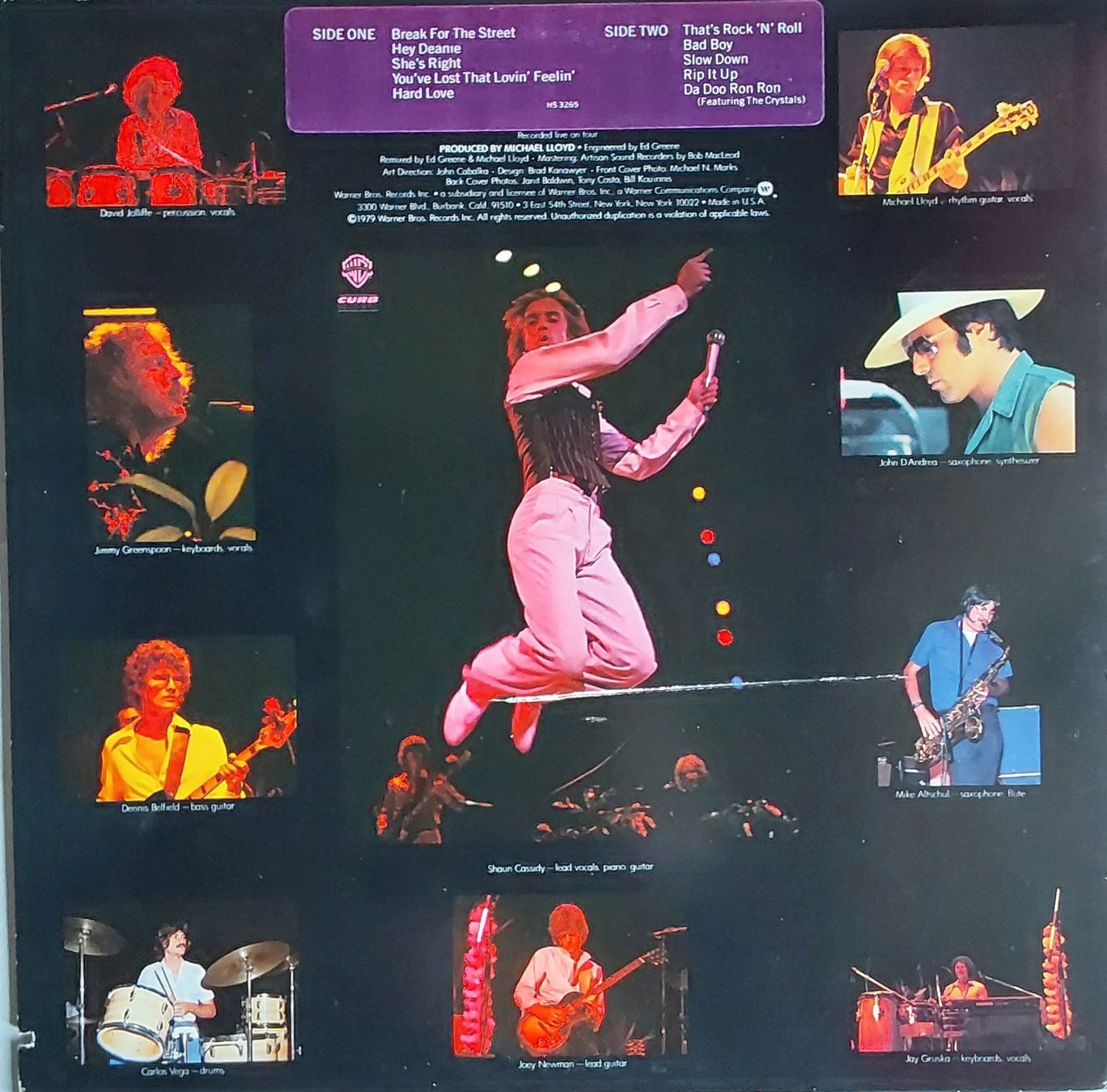 Dischi in vinile: Vinyl LP  - Shaun Cassidy Live - US 79 - VG+ – Usato da Villeret venduto da Fil11 1