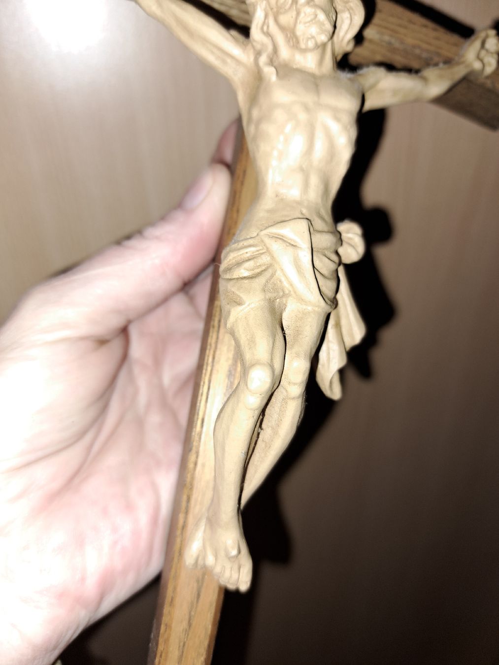 Statuette: antikes Jesuskreuz – Usato da Kölliken venduto da Upcycling-by-Mc-TAM 2