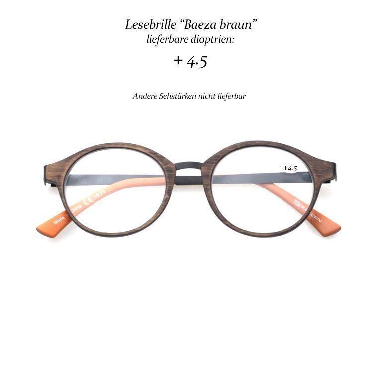 Occhiali & Lenti: Lesebrille Baeza braun +4.5 – Nuovo e nell'imballaggio originale da Pfäffikon SZ venduto da ANNAPURNA8091