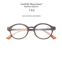 Lesebrille Baeza braun +4.5