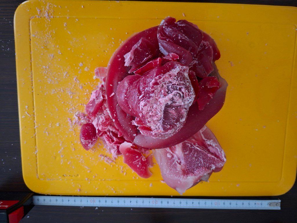 Candele: Kerzenwachs rot, ca. 1 kg – Usato da Goldau venduto da feh_2qvj 3