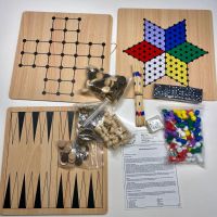 Diverse Holzbrettspiele-Sammlung für gemütliche Stunden!