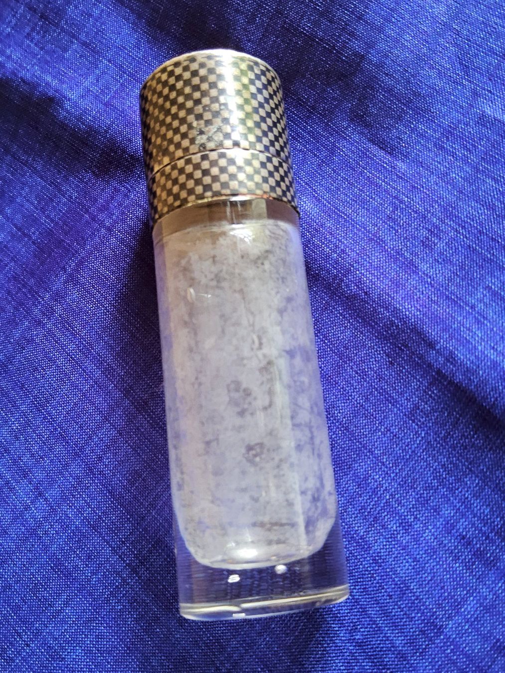 Flaconi: Antiker Art Déco Cocain Behälter Glas/Silber ca 1920 – Usato da Zürich venduto da sanwit 1