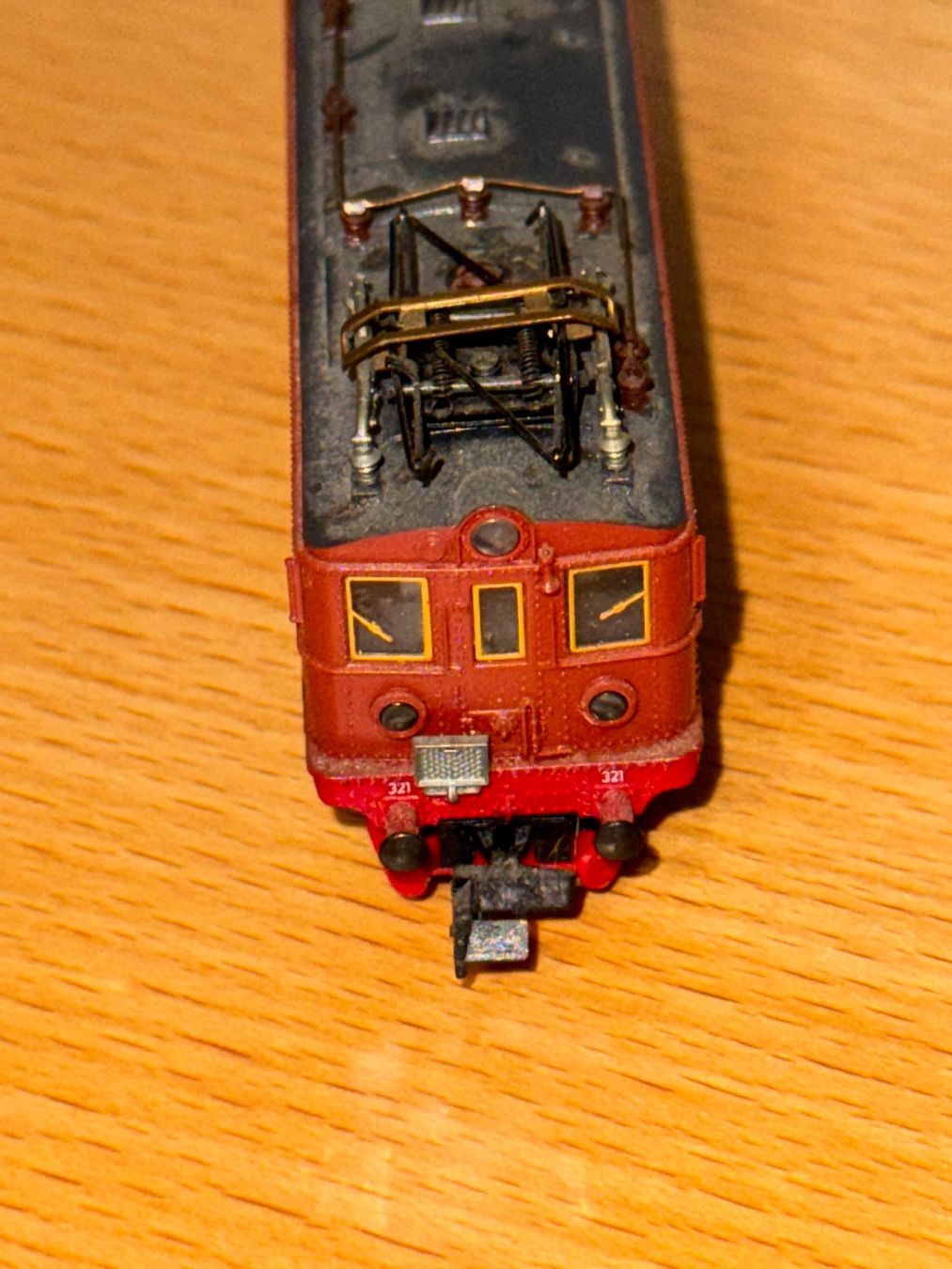 Fleischmann Modellini di ferrovie: Fleischmann Piccolo N 7368 E-Lok 321 – Usato da Kaiseraugst venduto da winnetou04 4