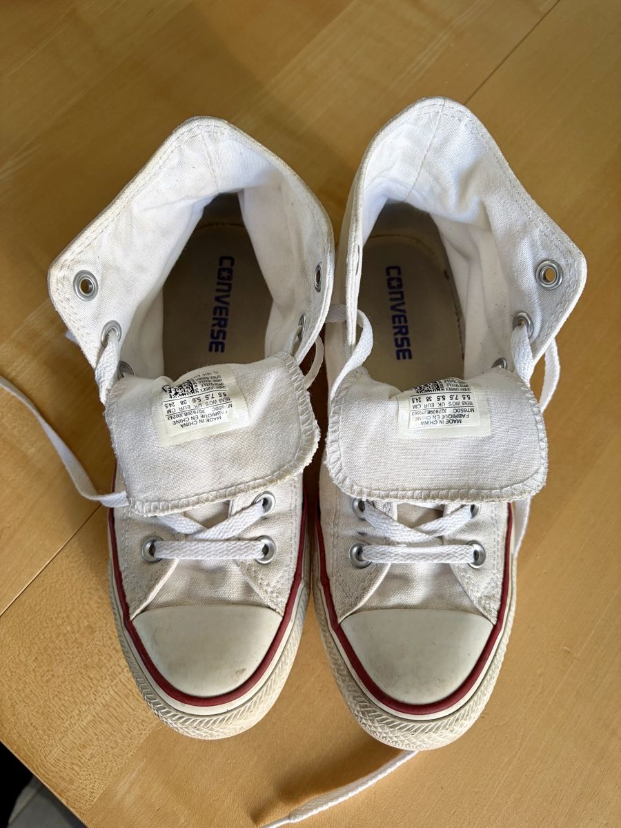 Converse Scarpe da uomo: Converse All Star, weiss, Grösse 38 – Usato da Herisau venduto da spinn_chind 2