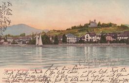 Clarens et le Château des Crêtes  1903