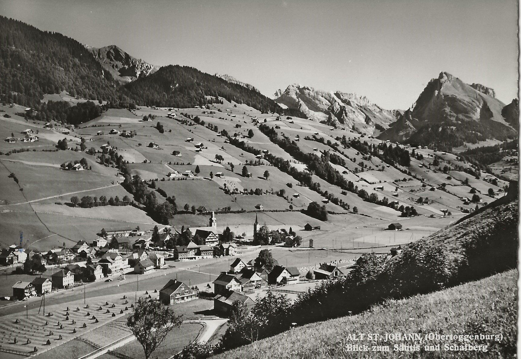Cartoline postali: Alt St. Johann, 1961 – Usato da Frauenfeld venduto da Merk52