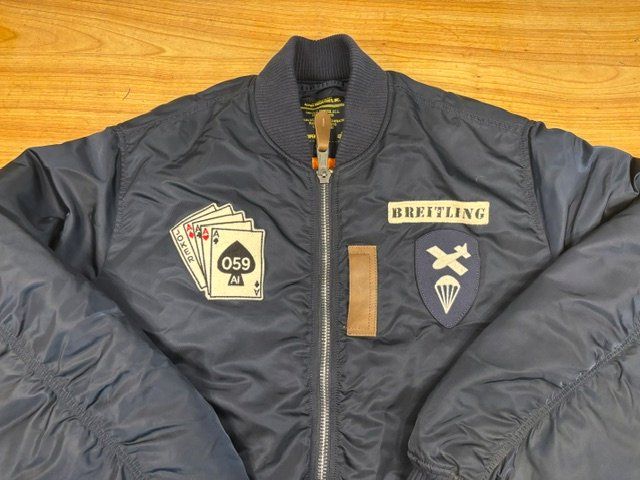 Alpha Industries Jacken: Breitling Alpha Industries Bomberjacke Daunenjacke – Neu und originalverpackt aus Grenchen von chaga1234 1