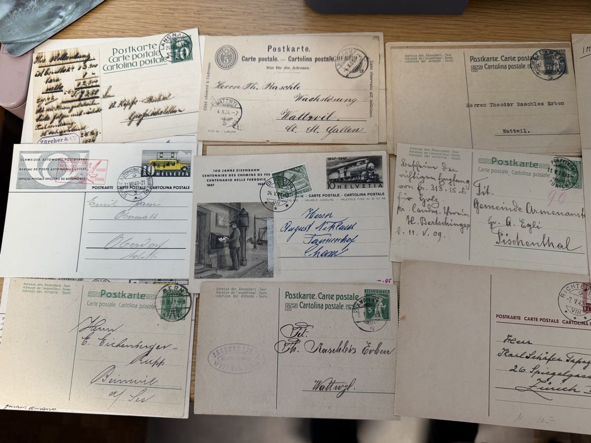 Cartoline postali: 80 AK/PK und Maximumkarten ab Alt – Usato da Murgenthal venduto da Tina_4055 5