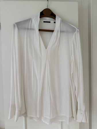 Marc O’Polo Bluse, Grösse 44, weiss, neuwertig, Top! (51)