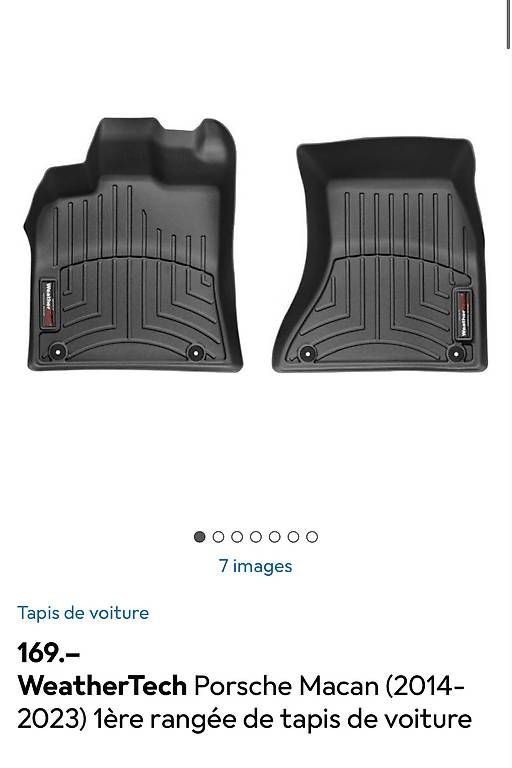 Tappeti & Tappetini: Tapis Porsche Macan Neuf – Usato da La Tour-de-Peilz venduto da yva_7p8b