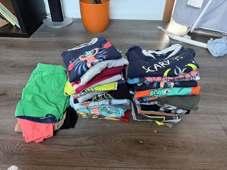 Kleiderpaket Junge gemischt diverse Groessen Gebrauchter Zus