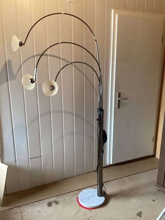 Lampade: schöne dreifache Ständerlampe – Usato da montlingen venduto da luchingerabit