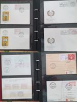 Sammlung über 110 Briefe mit Automatenmarken in Ringalbum