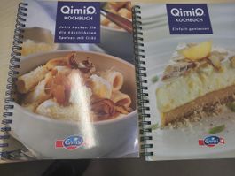 2 QimiQ Kochbücher, Spiralbindung