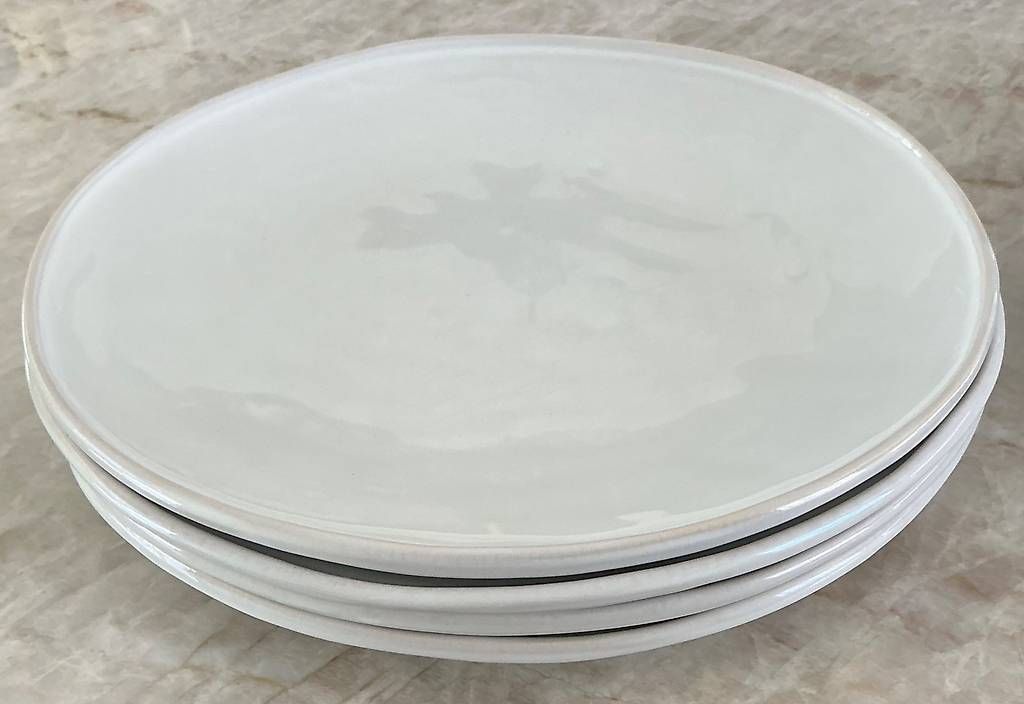 Piatti: Set 4 grosse flache Teller, neuwertig, Dutch Rose – Nuovo (secondo la descrizione) da Olten venduto da Olten.4600