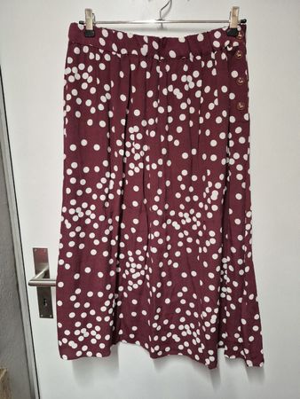 Des petit Hauts Viskose-Jupe / Rock Gr.T4 (L) bordeaux