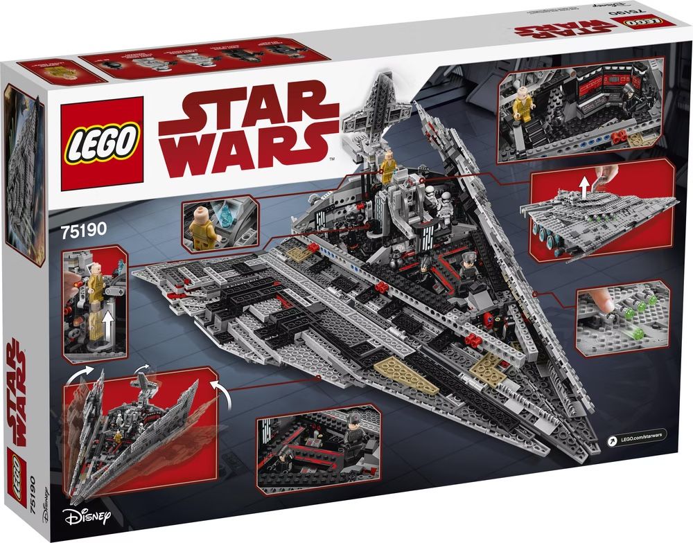 Lego Kit di costruzioni: Lego Star Wars First Order Star Destroyer 75190 - ab 1.-! – Usato da Windisch venduto da Darikin 2