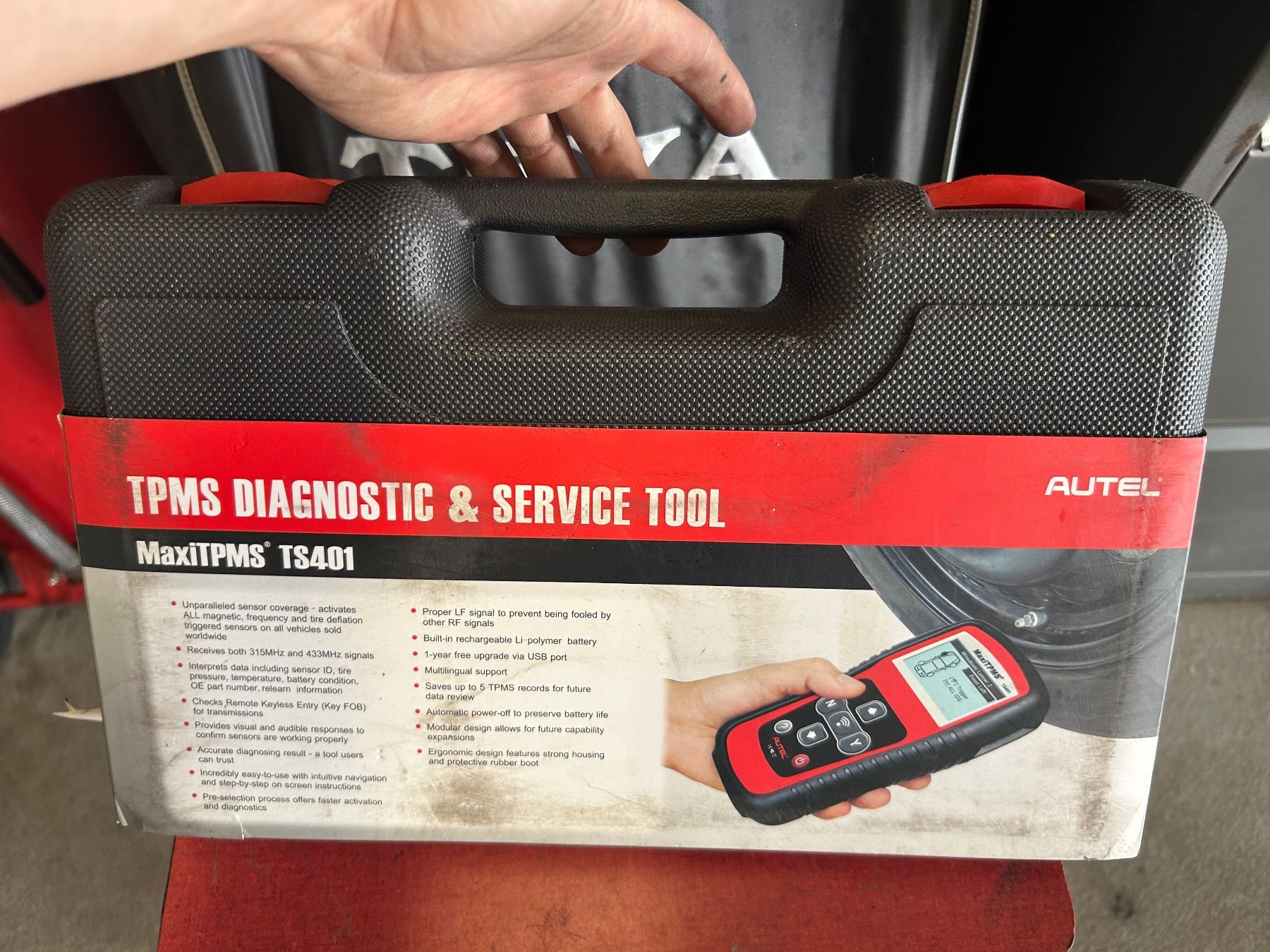 Autel Tutti gli attrezzi: Autel MaxiTPMS TS401 Diagnose Tool – Nuovo e nell'imballaggio originale da Bülach venduto da Speedsilva