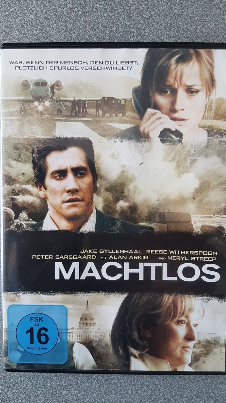 Tutti i DVDs: DVD Machtlos / Reese Witherspoon – Usato da Oetwil am See venduto da fineli2
