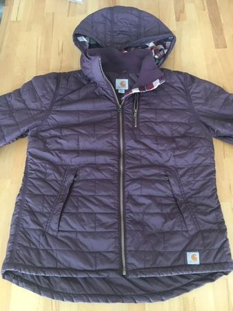Carhartt Jacket Woman Quilted Burgundy Gr. M