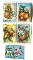 Briefmarken "Obst". Spanien.