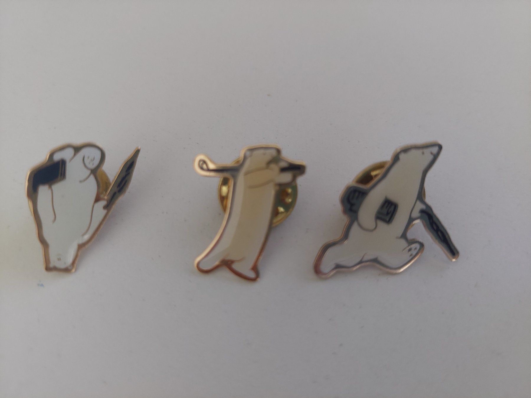 Broschen & Nadeln: 3 lustige Anstecker Pins Figuren – Neu (gemäss Beschreibung) aus Wil SG von ram_c5j2