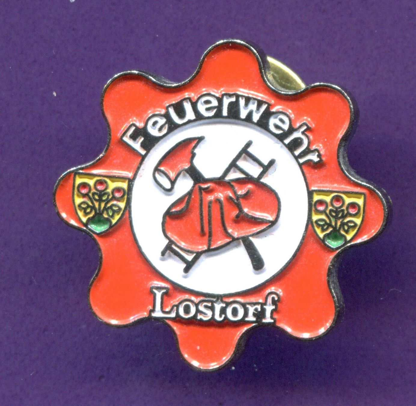 Placchette & Badge: Feuerwehr  LOSTORF – Usato da Winterthur venduto da Sammleroase