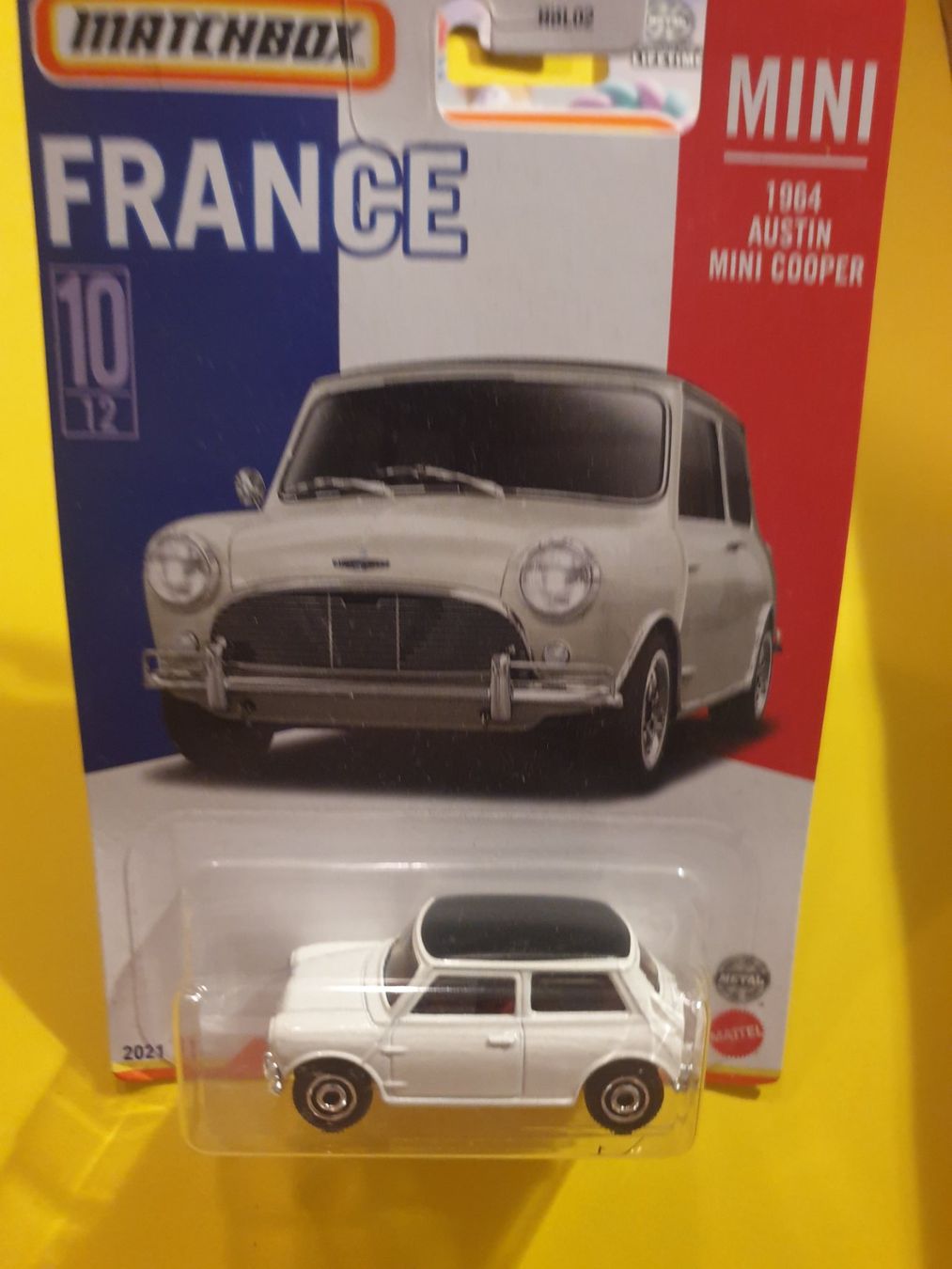 Matchbox Modellini d'auto: 3 x Matchbox 1964 AUSTIN MINI COOPER – Nuovo e nell'imballaggio originale da Oftringen venduto da Rotor 3