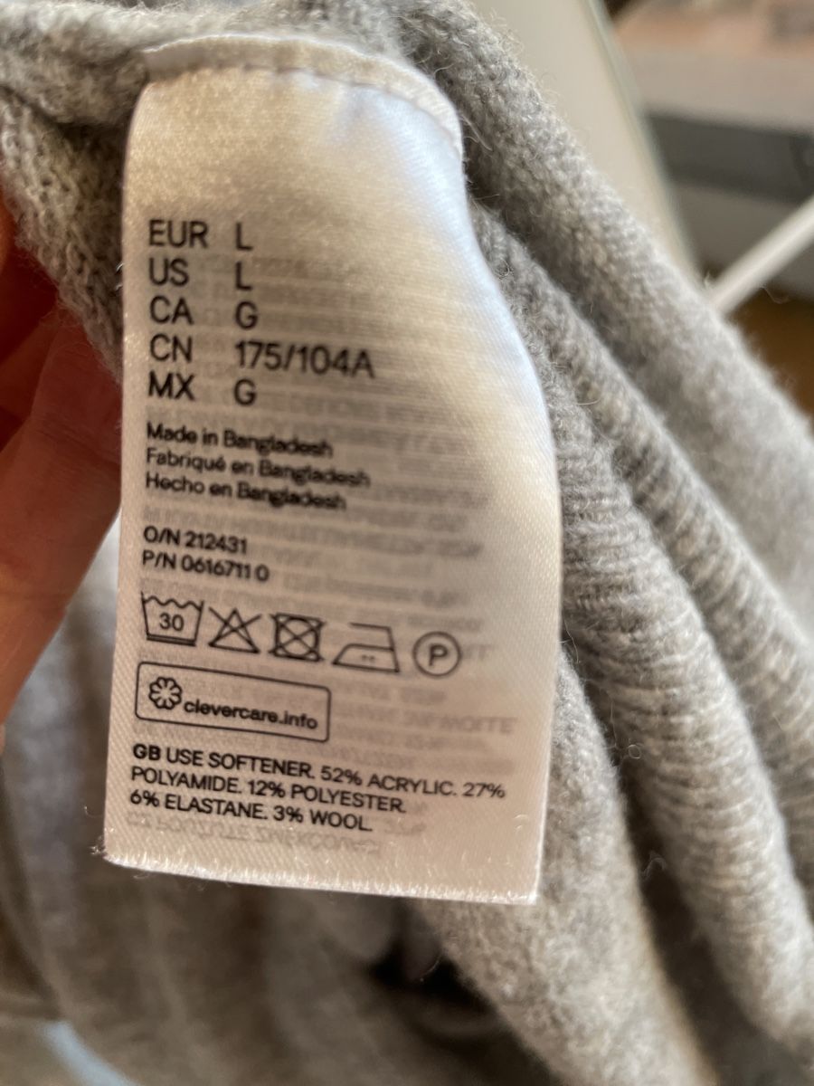 H&M Jacken: Strickjacke H&M mit Wolle, Gr. L – Gebraucht aus Münsingen von Secondhand89 4