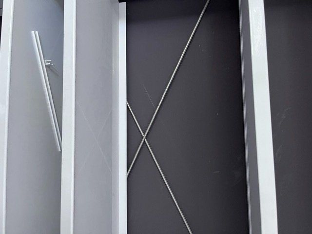 Regale: Metall Regal weiss – Gebraucht aus Richterswil von haemmerlis 1