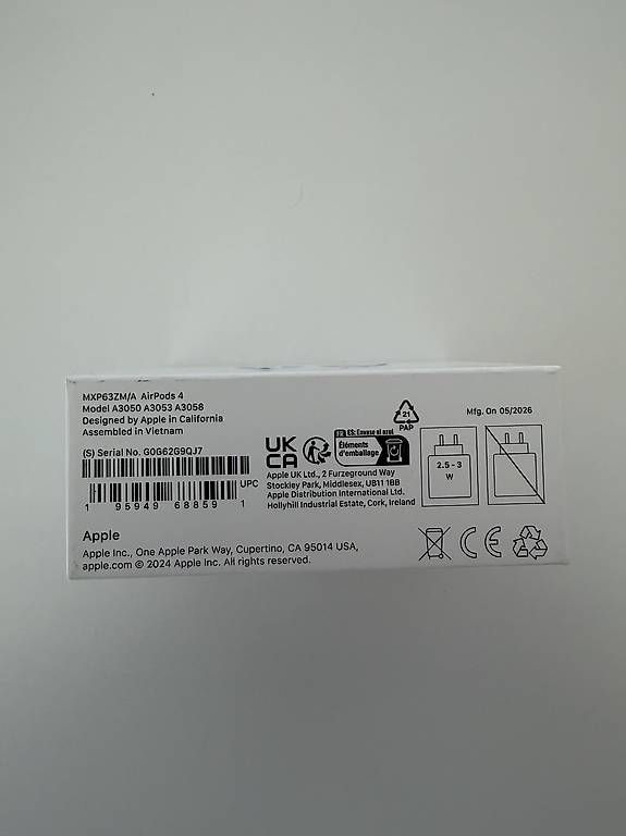 Cuffie: Apple Airpods 4 Gen. – Nuovo e nell'imballaggio originale da Pregassona venduto da manueldepaola 2