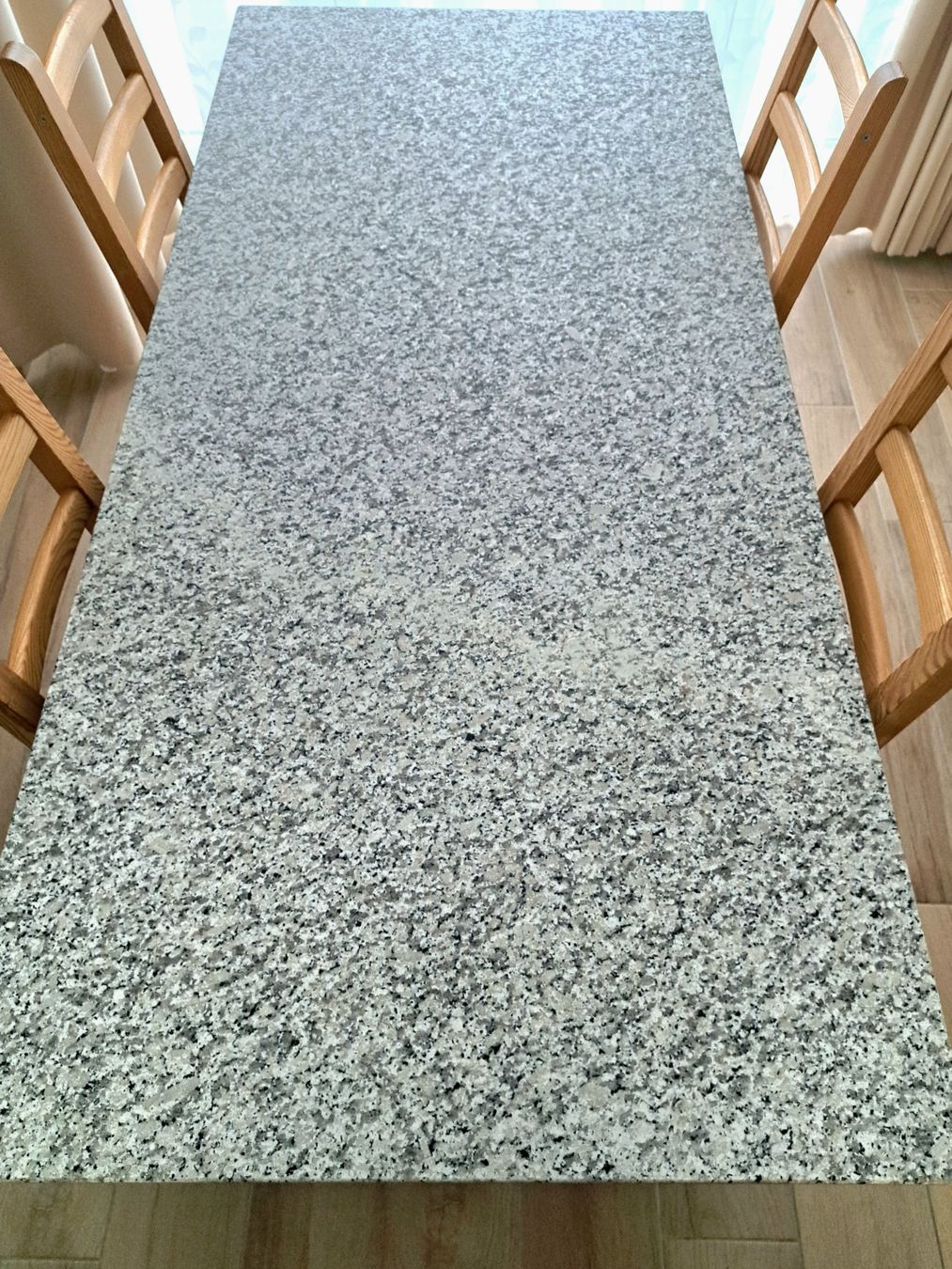 Tische: Stein - Tischplatte Granit "Sardo Bianco" 185 x 85 cm – Neu (gemäss Beschreibung) aus Niederhasli von Mhew 8