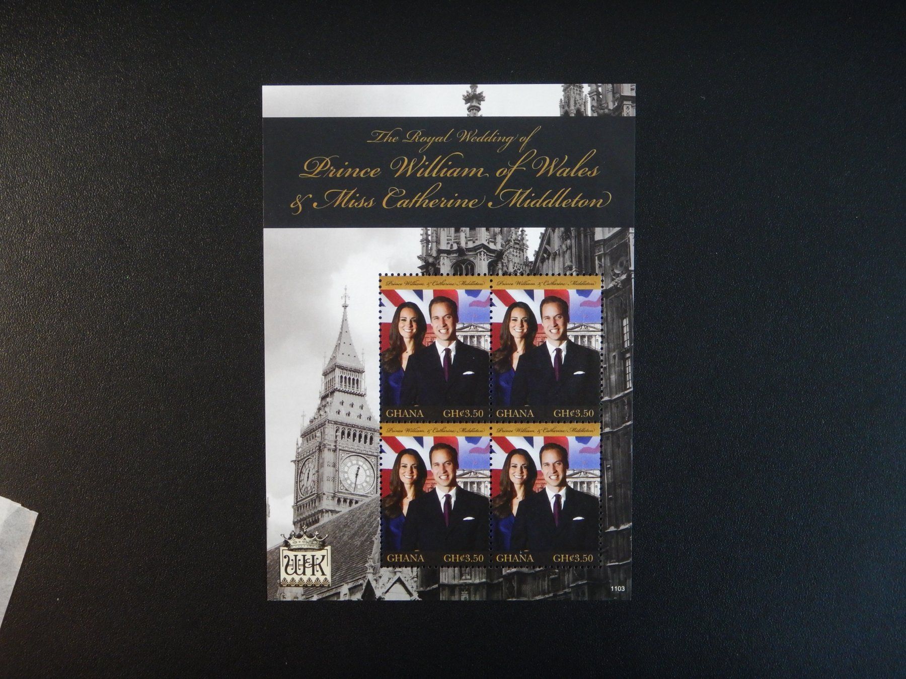 Alle Briefmarken: Ghana Royal Wedding 2011 ** – Gebraucht aus Zürich von Muehlekauf
