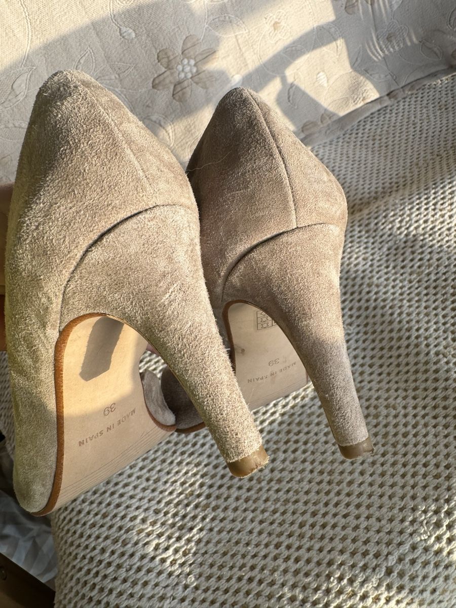 Damenschuhe: Hammerstein Sommer Highheels Wildleder Gr 39 – Neu (gemäss Beschreibung) aus Schaan von kse_rf29 3