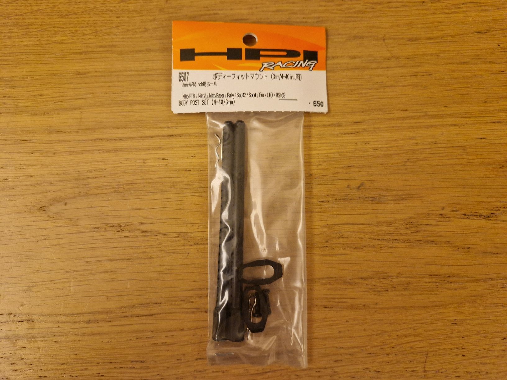 HPI Modellismo RC: HPI #6507 - BODY POST SET (4-40/3mm) – Nuovo e nell'imballaggio originale da Thun venduto da Sde 3