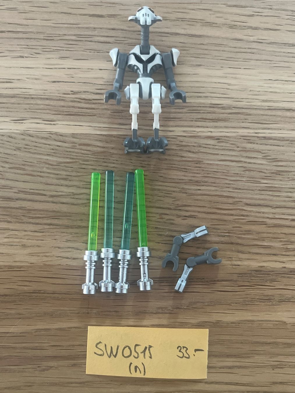 Lego Giocattoli: Lego Star Wars Minifigur General Grievous – Nuovo (secondo la descrizione) da Wimmis venduto da Aluethi