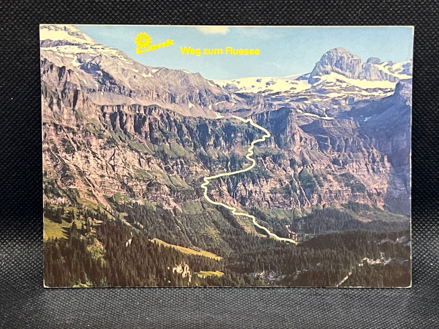 Cartes postales: Lenk, Berner Oberland, Fluesee 2045m – D'occasion à Widnau par Brusi9