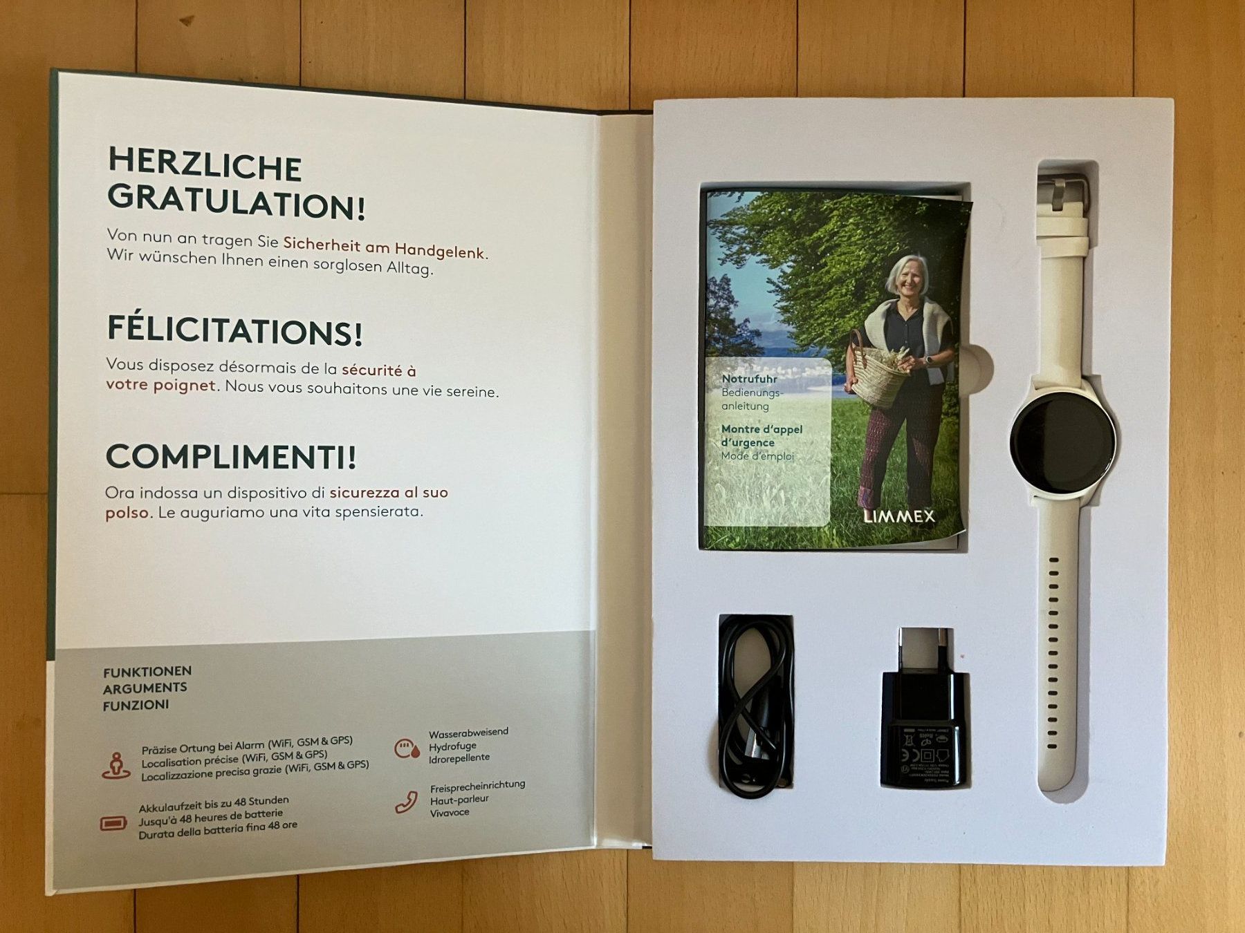 Orologi: Limmex Notrufuhr 4G – Nuovo (secondo la descrizione) da Murten venduto da tanjens 1