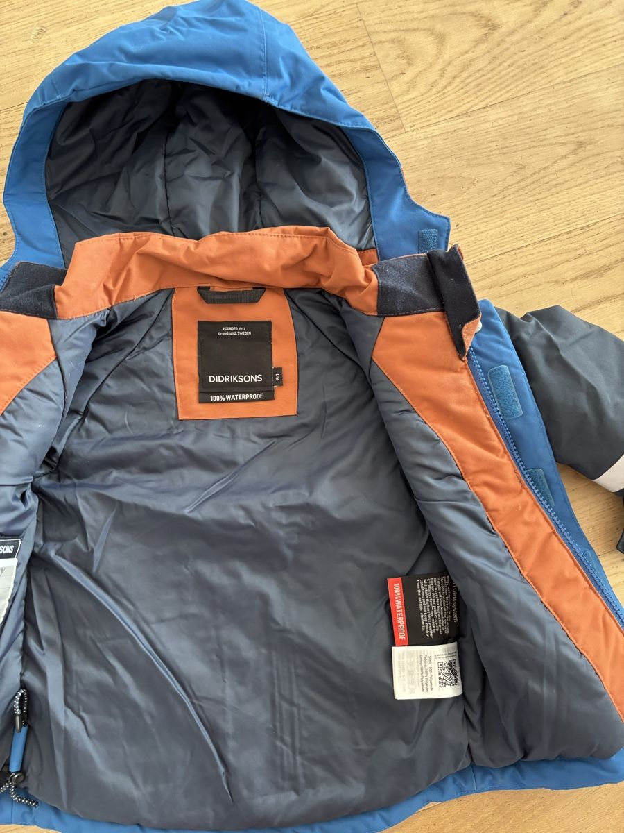 Didriksons Vestes & Manteaux: Kinderjacke Didriksons Grösse 80 100% wasserdicht – D'occasion à Zürich par marreg 2
