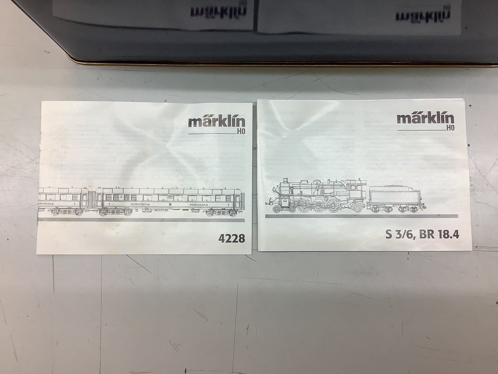 Märklin Modellini di ferrovie: Märklin HO Rheingold-Komposition – Usato da Birmensdorf ZH venduto da 6109 5