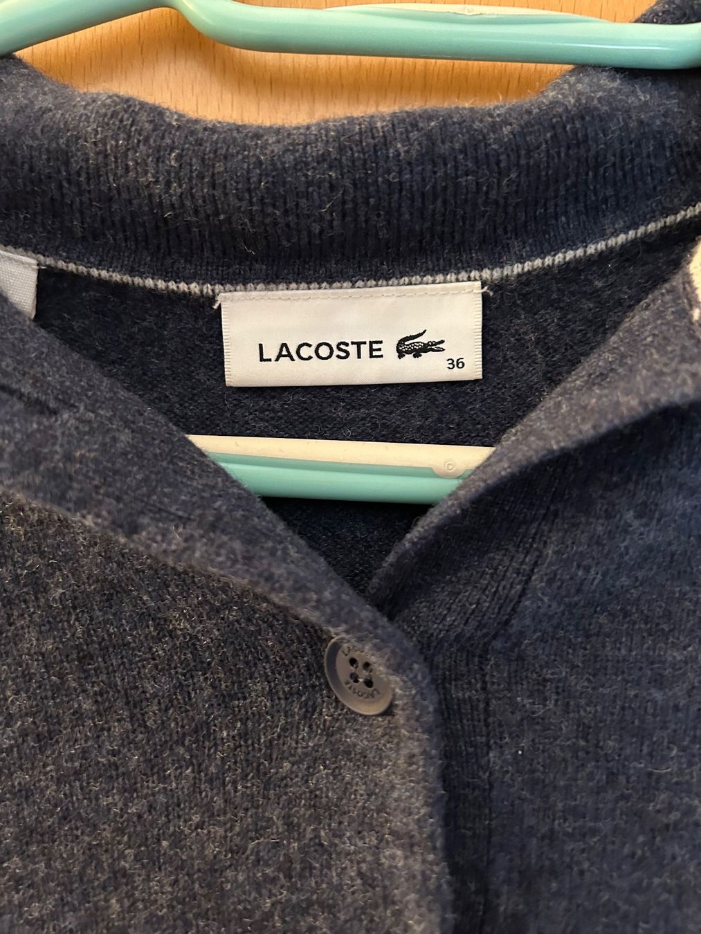 Lacoste Maglioni & Felpe: Pull Lacoste en laine Blue taille 36/M – Usato da Lausanne venduto da dia_2dtc 1
