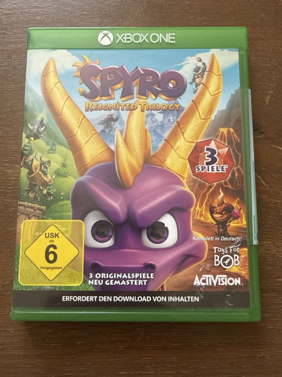 Giochi: Spyro Reignited Trilogy Xbox One neuwertig – Nuovo e nell'imballaggio originale da St.Gallen venduto da Wvuvuosa