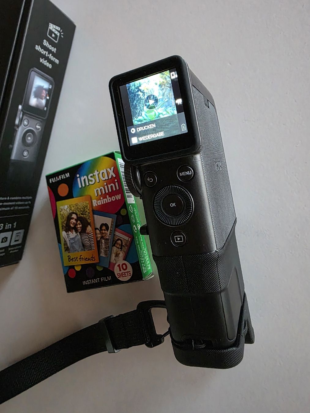 Fujifilm Fotocamera: Fujifilm Instax Mini Evo Cinema – Nuovo (secondo la descrizione) da Günsberg venduto da Kruemel83 3
