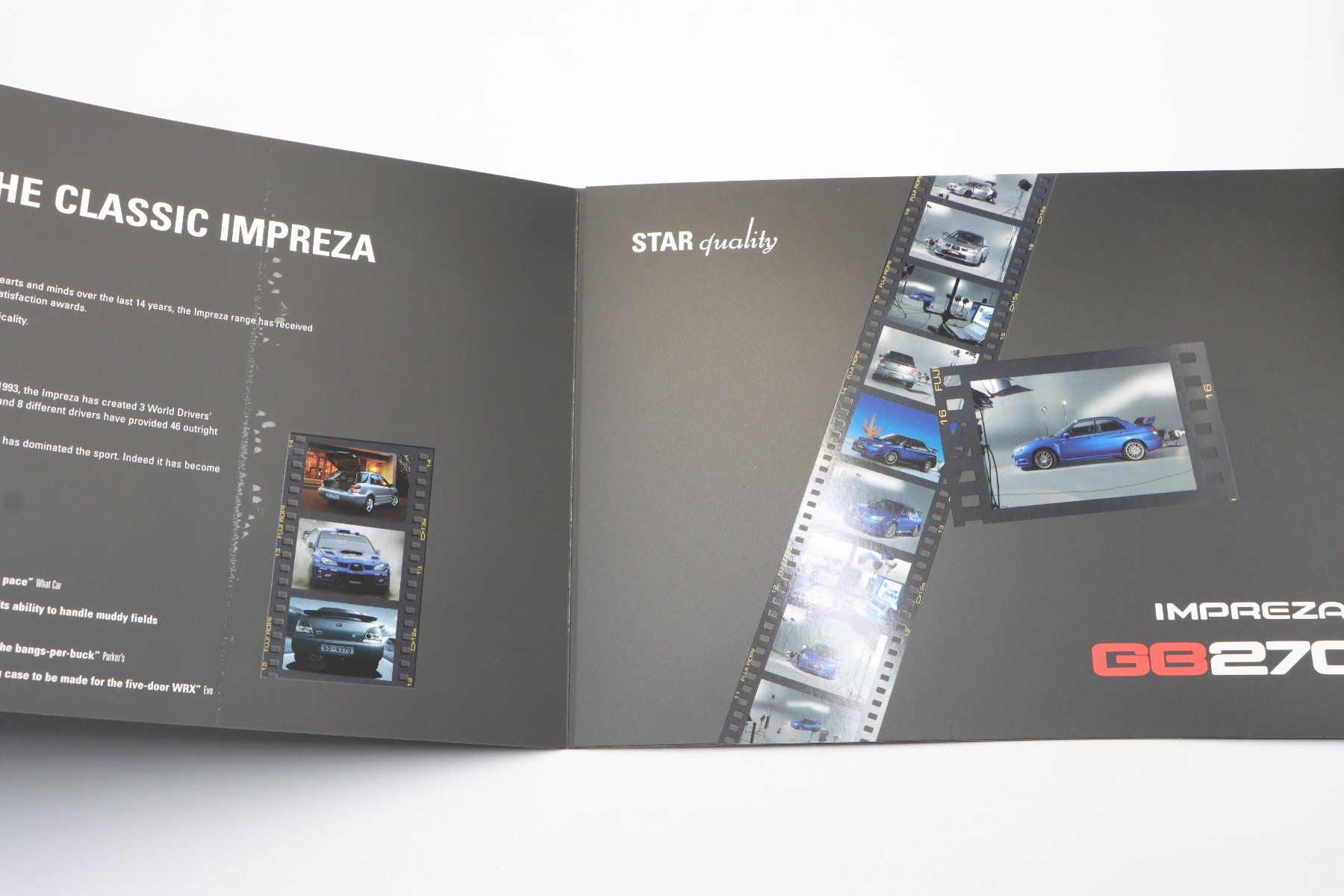 Subaru Documenti: Subaru Impreza GB270 2007 Prospekt – Usato da Bühl b.Aarberg venduto da Collectorpassions 2
