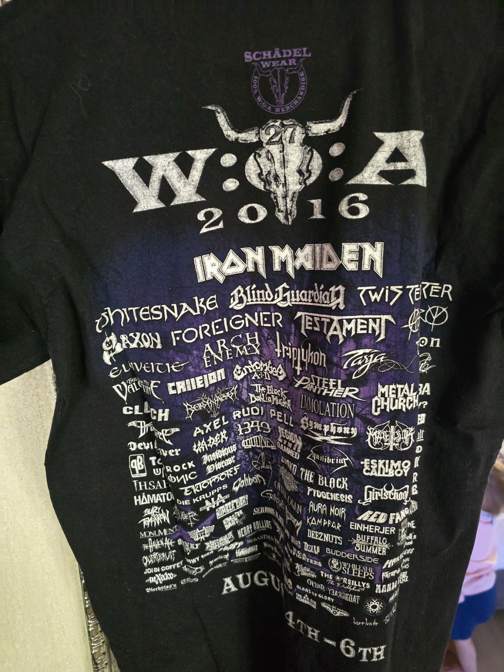 T-Shirts: Wacken Shirt 2016 Gr M – Gebraucht aus Reute AR von angelflower 2