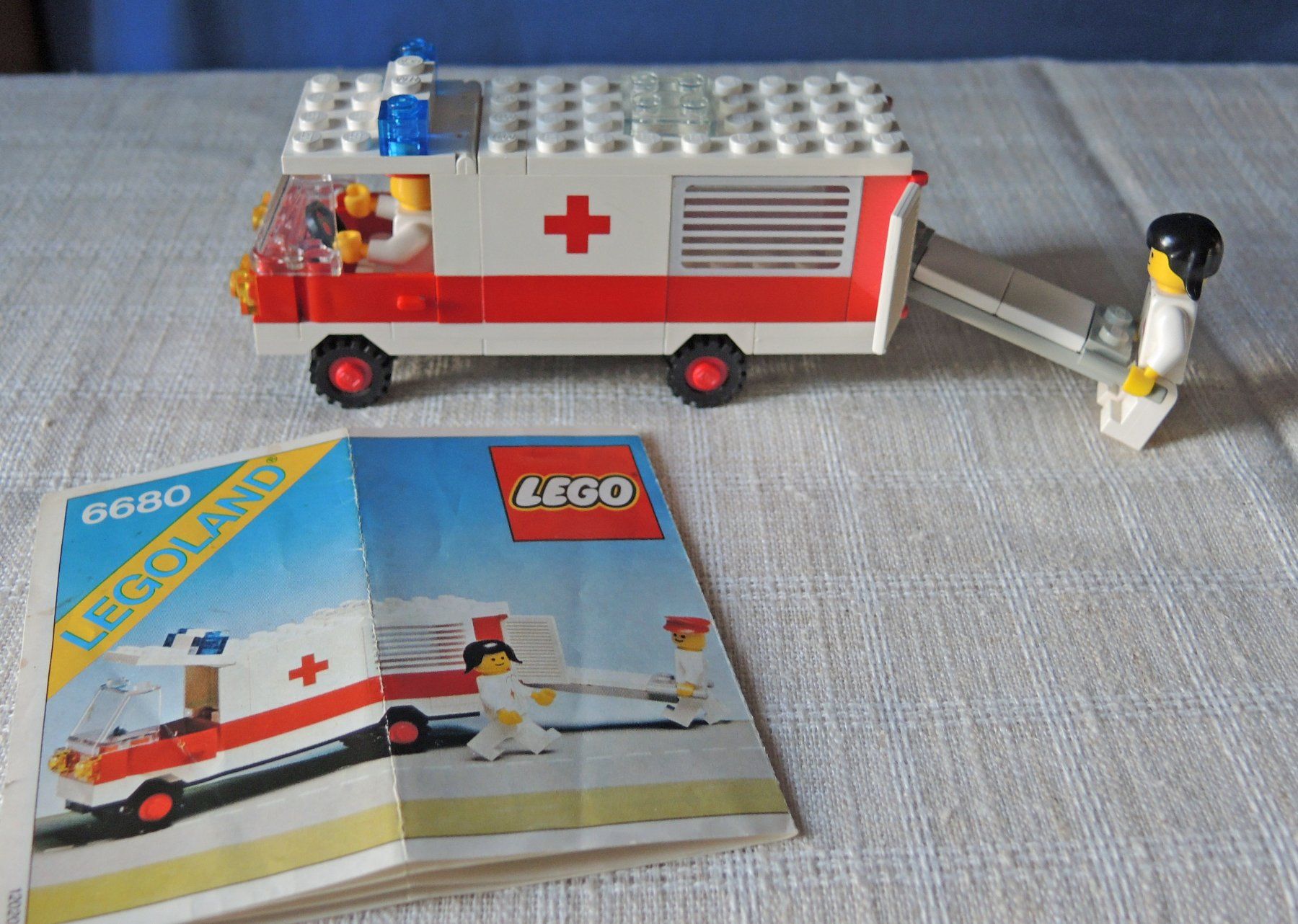 Lego Giocattoli: Ambulanz, Set 6680  (1981) – Usato da Burgdorf venduto da ursla50 1