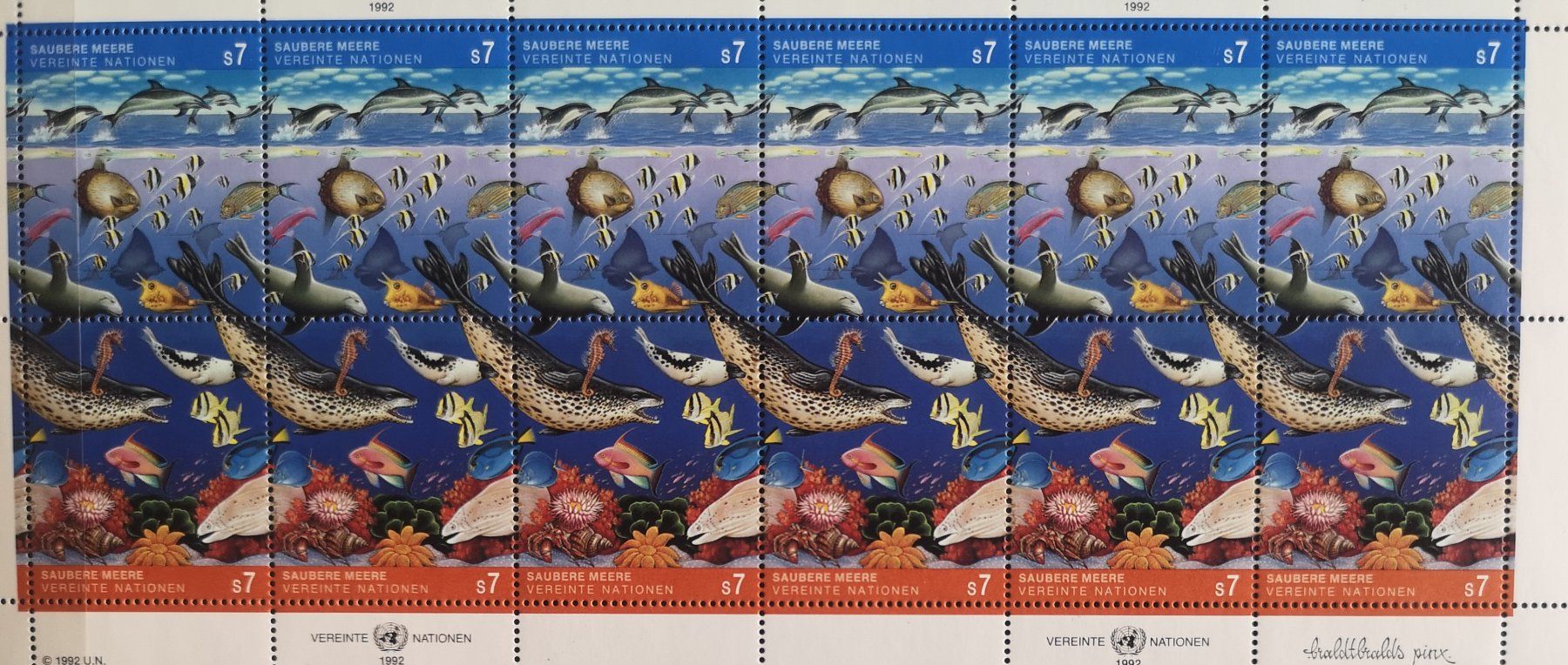 Alle Briefmarken: Briefmarken Meerestiere Fische – Neu (gemäss Beschreibung) aus Sevelen von hei_dn6l 1